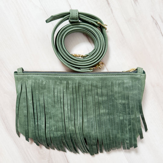 *Fringe Piper Wristlet*