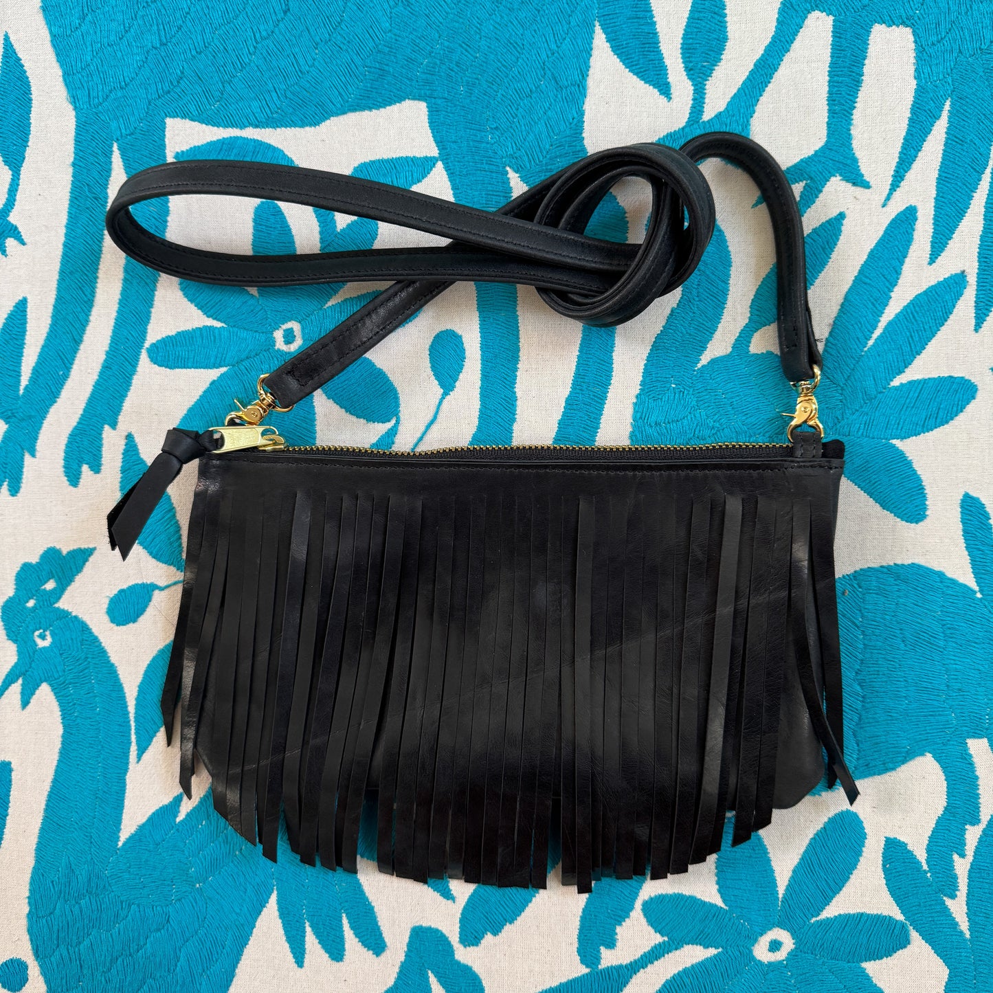 *Fringe Piper Wristlet*